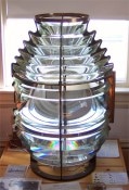 Fresnel lens from Ram Island light